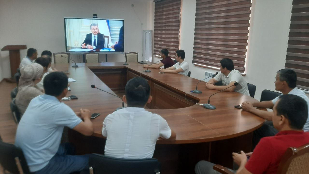 Surxondaryo viloyat Qurilish bosh boshqarmasida tashkil etilgan 