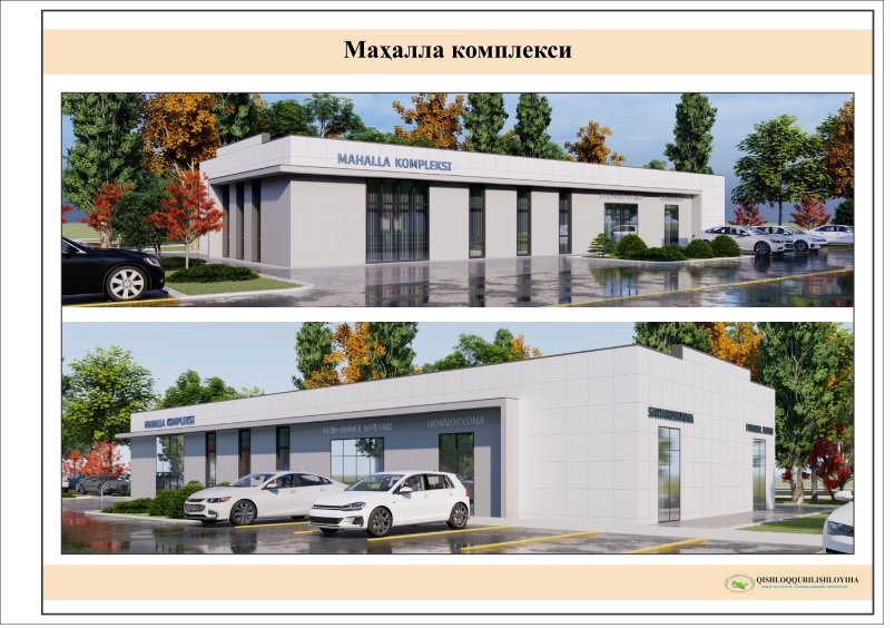 Obod qishloq, obod mahallalarning namunaviy ko'rinishi